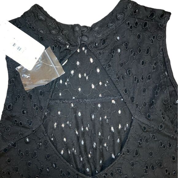 Free People Black TopSize Medium - Picture 5 of 9